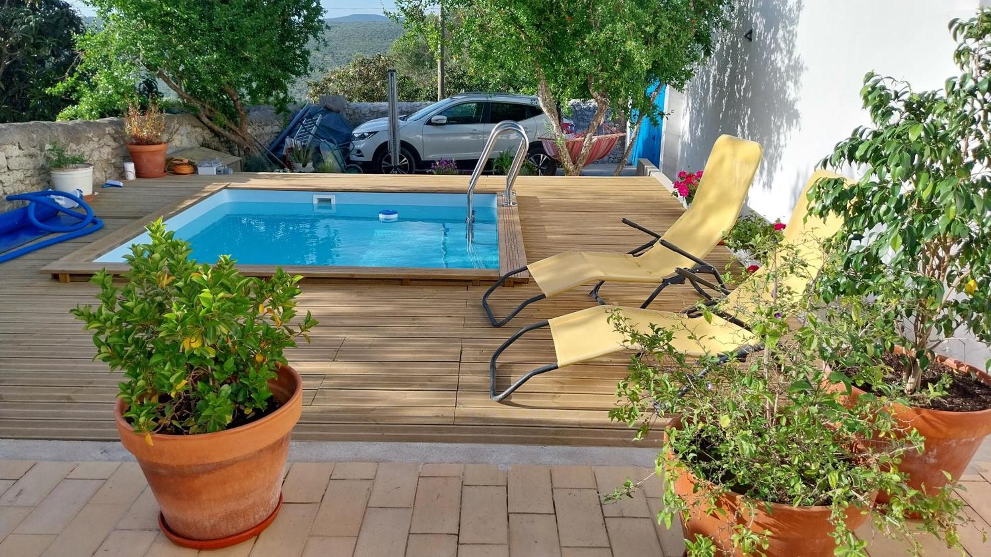 "Casa Oliveiras" Studio Avec Terrasse Et Piscine Loule Exterior photo